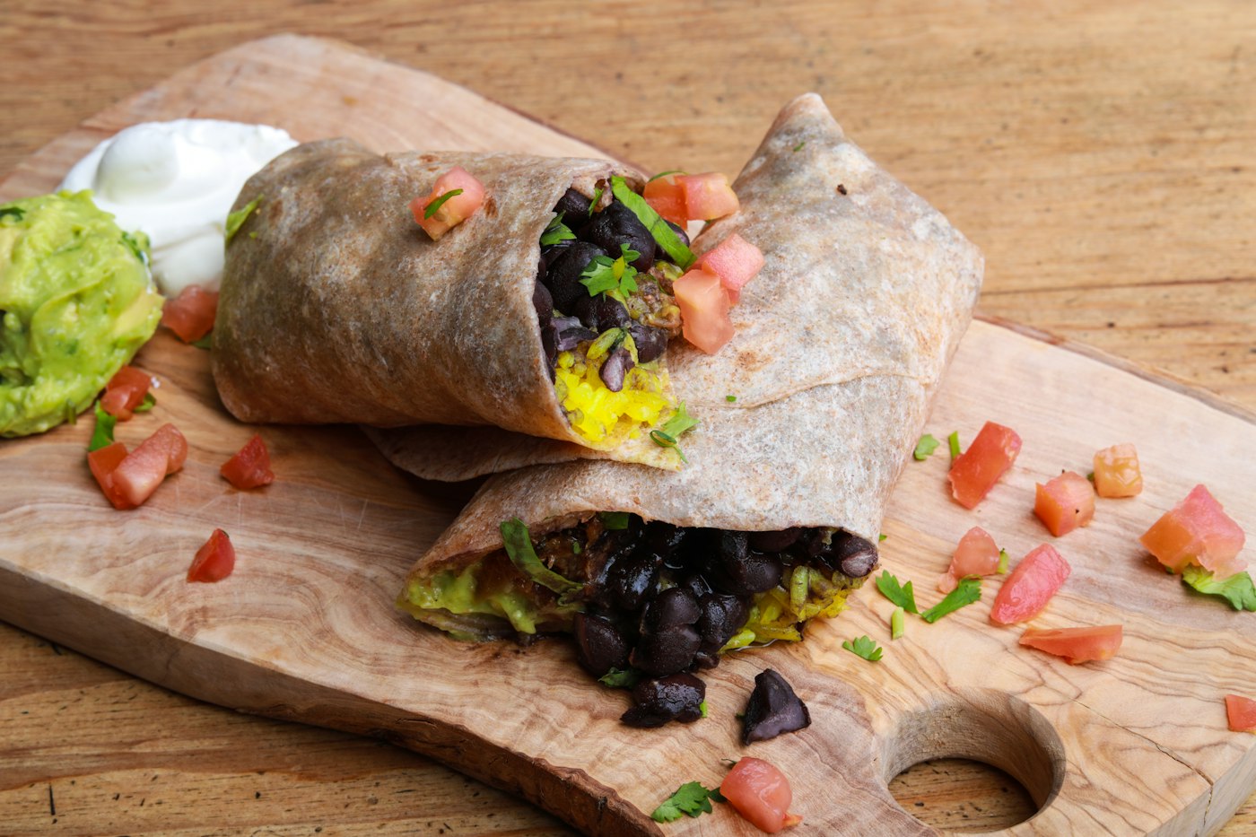 Freezer breakfast burritos