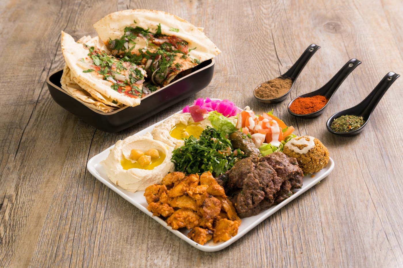 Greek chicken bento boxes