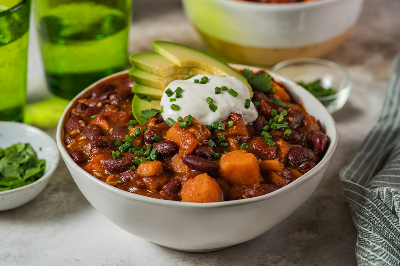 Big-batch turkey chili